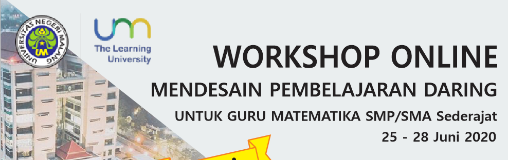Workshop Online Mendesain Pembelajaran Daring untuk Guru SMP dan SMA