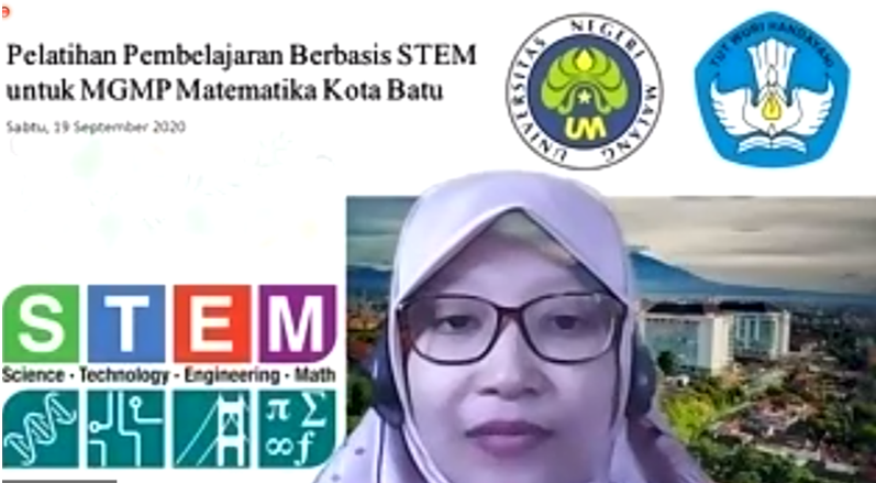 Pelatihan Pembelajaran Berbasis STEM untuk MGMP Matematika Kota Batu