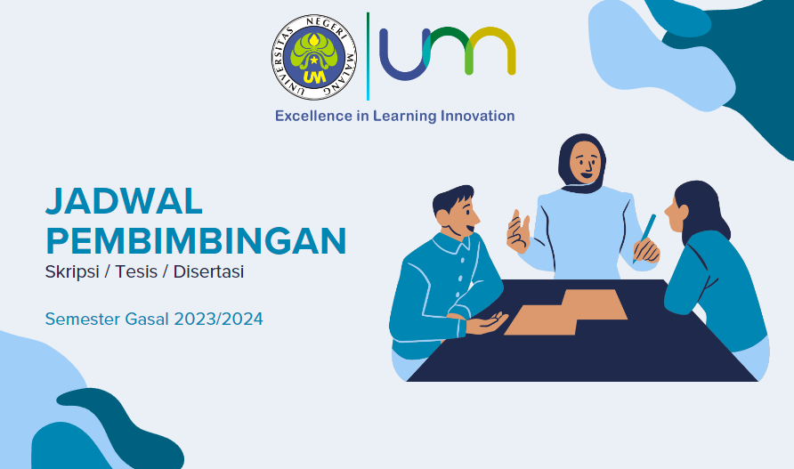 Jadwal Bimbingan Skripsi/Tesis/Disertasi Semester Gasal 2023/2024