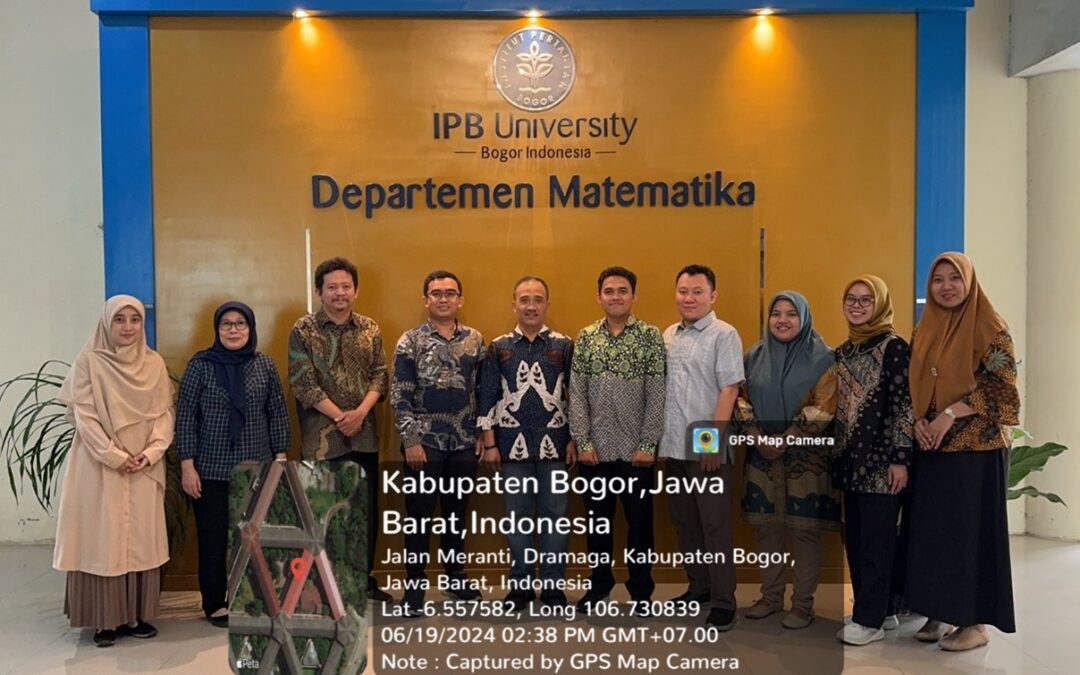 Kunjungan Benchmarking Program Studi S1 Sains Aktuaria, Universitas Negeri Malang ke Departemen S1 Aktuaria, Institut Pertanian Bogor (SDGs 4, 8, 17)