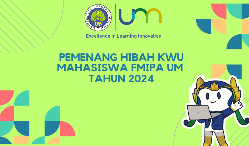 Pemenang Hibah Kegiatan Kewirausahaan FMIPA UM (SDGs: 1, 4, 8)